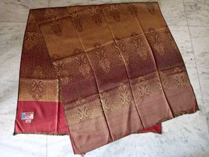 Brand New Elegant Maroon Shawl