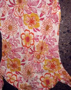 Utsa Floral Print Cotton Kurta – Size S
