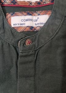 Kids Cotton Shirt With Pant