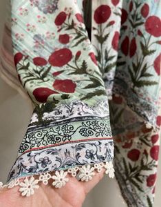 Pakistani Floral Print suit set