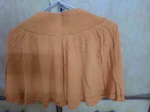 Sexy Short Skirt With Elasticated Waist Belt