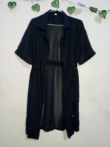 Chic Black Duster kimono