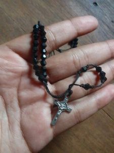 Black Crystal Rosary