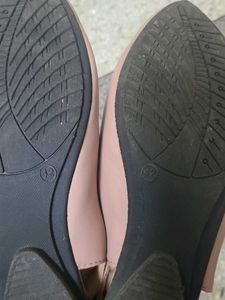 Women's Pink Bow Flats