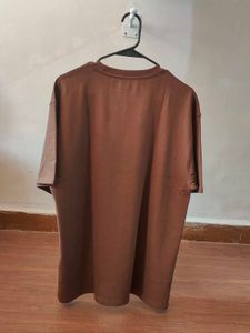 Soil Brown Oversized T-Shirt