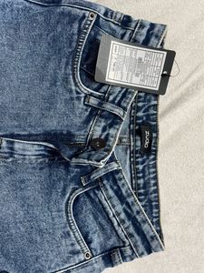 Zudio Faded Blue Skinny Fit Jeans