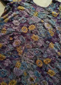 Floral Print A-Line Dress