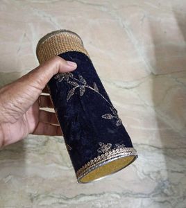 Embellished Velvet Bangle Box