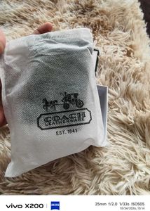 Coach( COPY)Cherry KEYCHAIN SLING  PREMIUM WITH BO