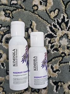 Kimiska Rosemary Shampoo & Hair Oil Set
