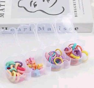 30+Cute Bear Hair Tie with Clip Organizer