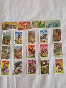 19 vintage stamps 1