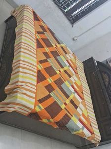 Cozy Geometric Print Blanket