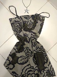 vintage olive dress