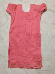 Elegant Pink Embroidered Kurta Set for Women
