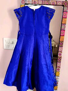 Beautiful Full  Embroidery work Girls Dress