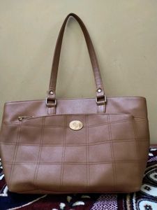 Stylish Brown Tote Bag