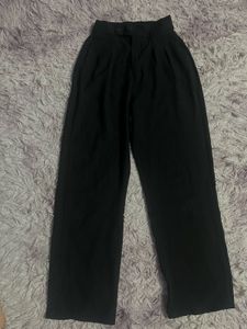 y2k low waist black trouser