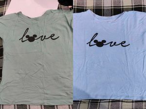 Cute Mickey Love T-Shirt Set of 2