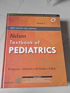 Nelson Textbook of Pediatrics Vol 3
