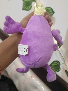Plush Purple Crown Toy