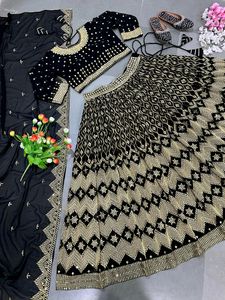 Beautiful Black Colour Lehenga 🖤🖤