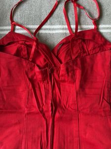 Vibrant Red Spaghetti Strap Top