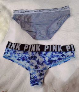 Calvin Klein & Pink Victoria's Secret Briefs