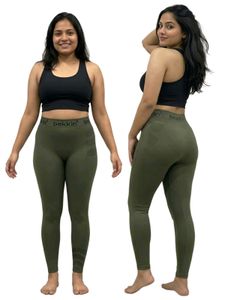 Bekkin Camo Seamless Leggings Free Size 28 to 32