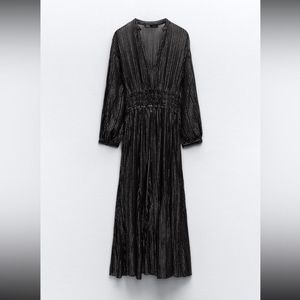 Zara Limited Edition Bloggers Fav Gala Midi Dress