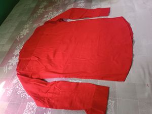 Freedelivery🥳New Pure Cotton Blend Red Shirt