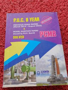 P.U.C. II Year PCMB Solved Exam Papers
