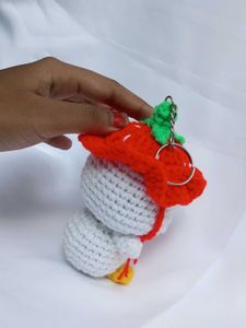 Crochet Duck Keychain🦆