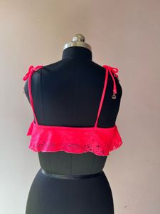 H&amp;M pink bikini top