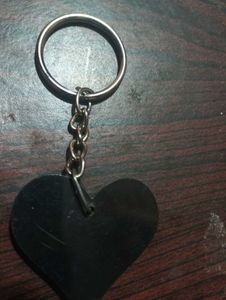 Personalized Heart Keychain