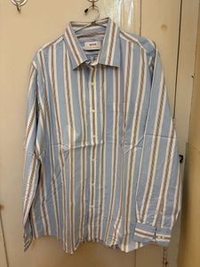 Men's Striped Long Sleeve Shirt