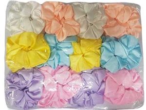 Satin Scrunchies 🎀 (Set Of 24)