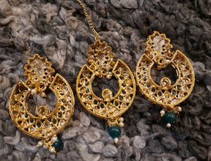Heavy Earings With Maangtika 🛍