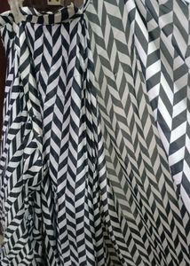 Ready to Wear Chic Geometric Print Saree