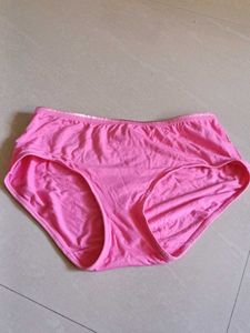 Comfortable Pink Cotton Briefs
