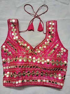 Stunning Mirror Work Blouse