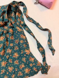 Floral Wrap skirt