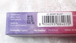 MyGlamm K.Play Flavoured Lipgloss-Blueberry Rush (