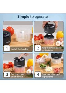 AGORA Rechargeable Mini Food Chopper