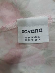 Floral Print Corset Mini Savana Dress