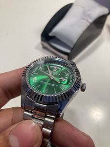 Rolex Day-Date Green Dial Watch