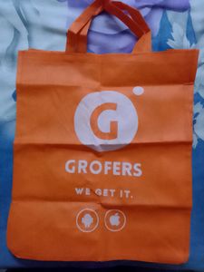 Orange Vintage Cloth Bags
