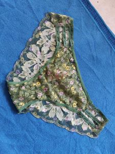 victoria secret Floral Pink Lace Briefs