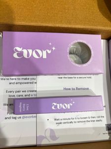 Evor Beauty Magnetic Eyelashes and Liner