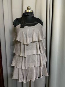 Y2K Tiered Ruffle Mini Dress